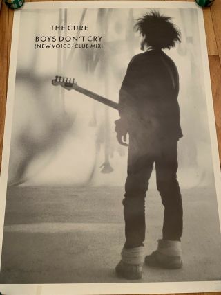 The Cure Vintage Poster Boy’s Don’t Cry 80’s