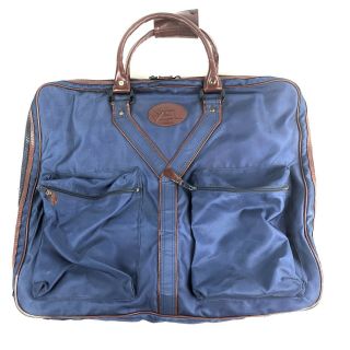 Vintage Ysl Yves Saint Laurent Garment Suit Bag Weekender Luggage