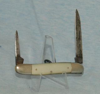 Vintage Cattaraugus Mother Of Pearl Pen Knife " Pre 1964 " No Case /box