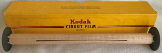 Ten Inch Wooden Film Spool For A Cirkut Camera 1953