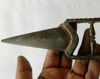 Vintage Salvage Indo Mughal Style Iron Katar Dagger Sword Women Tiger Knife 3