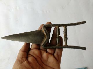 Vintage Salvage Indo Mughal Style Iron Katar Dagger Sword Women Tiger Knife 7