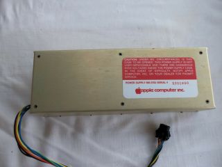 Apple 2e Power Supply 1st Generation With Blown Capacitors Should Be Repairable