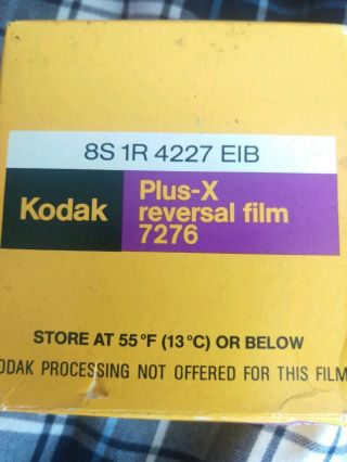 Kodak Plus - X Reversal Film 7276 - 8 Film Nos Sealed&refrig 15 Boxes Left