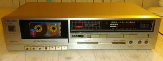 Vintage Technics Rs - B12 Stereo Cassette Tape Deck Player - Great
