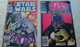 Vintage Marvel Star Wars X 2 - 1983 Annual & 1979 Comic Books