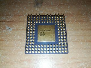 Intel A80386DX - 33,  386DX,  SX366,  Vintage CPU,  GOLD, 2