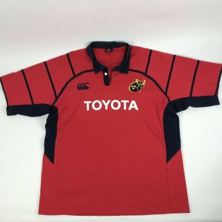 Munster Rugby Shirt Size 2xl Union Jersey Toyota Canterbury | Vintage | A34