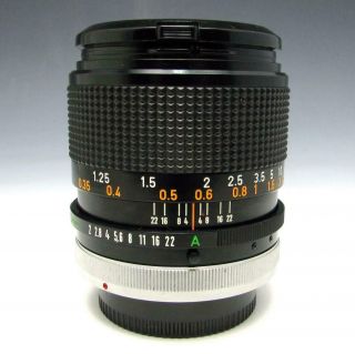 AS - IS Canon FD 35mm f/2 SSC / S.  S.  C.  35mm SLR Camera Lens w/ Caps For REPAIR 3