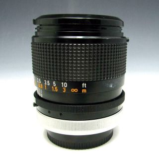 AS - IS Canon FD 35mm f/2 SSC / S.  S.  C.  35mm SLR Camera Lens w/ Caps For REPAIR 4