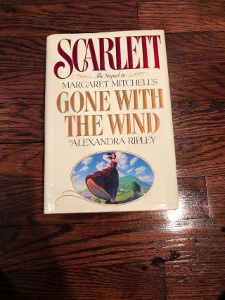 Scarlet Margaret Mitchell Hardcover Book 1991 Sequel To Gone With The Wind 1st