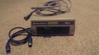 Commodore 1541 Floppy Disc Drive,  W/power Supply And Data Cord