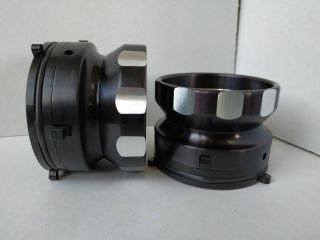 Black anodized nab hub adapters 4