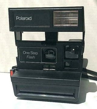 Polaroid One Step Flash 600 Instant Film Camera