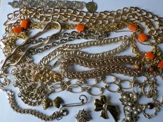 Vintage Cira Mid To Late 20th Century Gold Tone Costume Jewellery