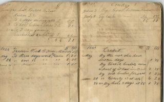 Manuscript Ledger,  Ohio,  with Insights into the 19th Century from 1835 to 1850 5