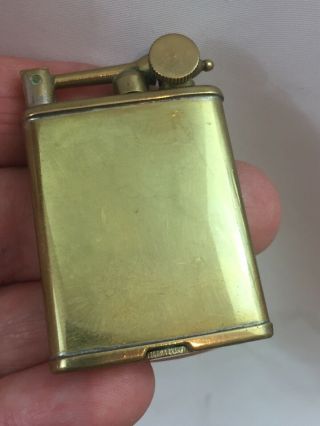 Vintage Gem Lift Arm Pocket Lighter - Gold Plated