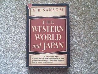 The Western World And Japan By G.  B.  Sansom