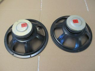 Matched Pair Pioneer Cs - 88a Speakers 12 " Woofer Fb Cone