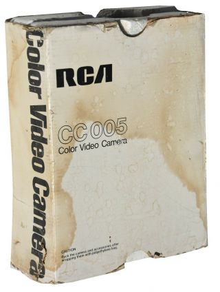 Vintage RCA CC - 005 Color Video Camera 5