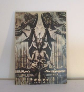 Necronomicon H.  R.  Giger Softcover Second Printing 1979