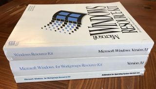 Windows 3.  1 and Windows for Workgroups Resource Kits 3