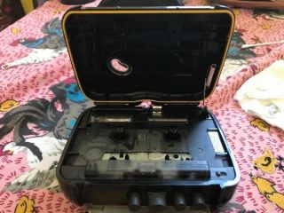 Vintage Sony WM - FS220 Sports Walkman AM/FM Radio Cassette MegaBass 30 8