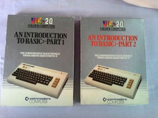 Commodore Vic - 20 Computer An Introduction To Basics Part 1 & 2