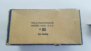 Vintage Metal Clamp On Garland Yarn Winder With Box 5