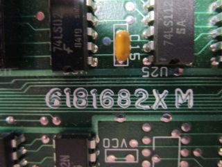IBM 6181682XM 8 BIT ISA XT Floppy Drive Controller Edge Cable Connector 3