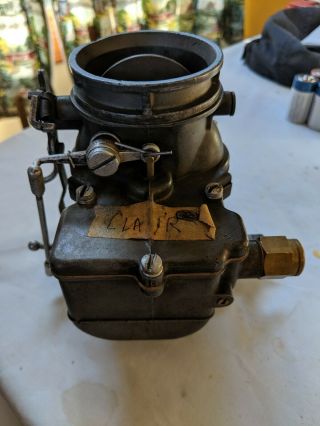 Vintage Stromberg Carburetor / Throttle Base Ee1 Hot Rod Rat Rod Cl