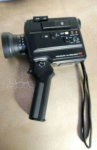 Minolta Xl - Sound 42 - 8 Camera.  Runs