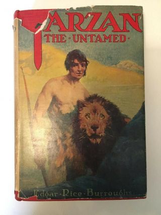 Vintage Tarzan The Untamed By Edgar Rice Burroughs,  Grossett & Dunlap - 1940