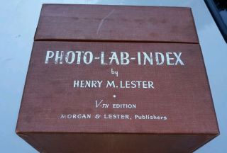 1943 HENRY M.  LESTER PHOTO LAB - INDEX VTH EDITION MOVIE FILM PROP 2