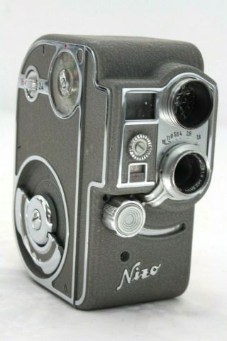 Nizo Rapider Exposomat 8 Cine Camera,  Rodenstock 12.  5mm F1.  9 Lens