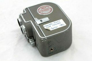 NIZO Rapider EXPOSOMAT 8 cine camera,  Rodenstock 12.  5mm f1.  9 lens 8