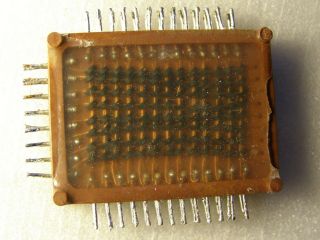 Russian USSR Military Magnetic Ferrite Core Memory Plate 26 b 1976 5
