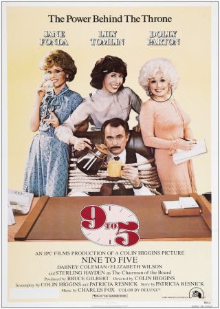 9 to 5 Dolly Parton Classic Vintage Large Movie Poster Print A0 A1 A2 A3 A4 Maxi 2