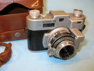 Kodak Model 35 Camera.  35mm Film W/f;3.  5 50mm Lens