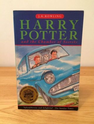 Harry Potter And The Chamber Of Secrets Bloomsbury 1998 1st Edition 1st Print