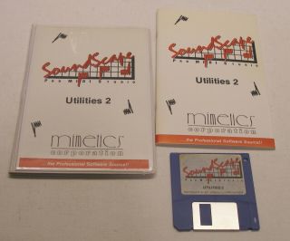 Soundscape Pro Midi Studio Utilities 2 By Mimetics For Commodore Amiga