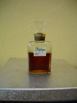 Vintage Raphael Paris Replique 1/2 Oz Perfume Parfum Bottle 75 Full