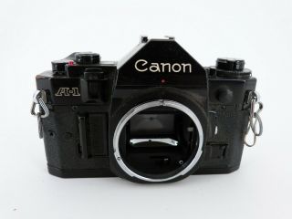 Canon A - 1 Black 35mm Slr Film Camera - Body Only