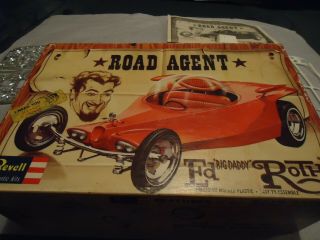 Vintage 1964 - Revell - Road Agent - Ed " Big Daddy " - Roth - Model Kit