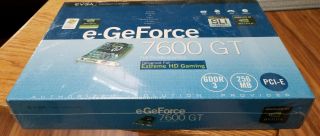 Evga Intelligent Innovation E - Geforce 7600 Gt/extreme Hd Gaming Gddr3,  256mb