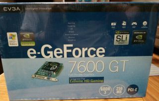 EVGA Intelligent Innovation e - GeForce 7600 GT/Extreme HD gaming GDDR3,  256MB 2