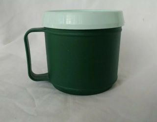 Vintage Aladdin Stanley 12 Oz Travel Coffee Mug Cup W/ Lid Insulated S12 Usa