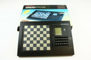 Vintage Radio Shack Champion Chess 2150l Garry Kasparov Electronic Chess Game