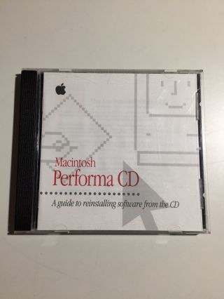 Macintosh Performa 6300 Cd Replacement Apple Software Made In Usa Vintage 1995