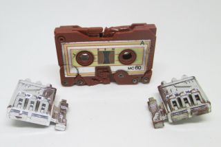 Transformers G1 Vintage Ramhorn Mini Cassette Figure Complete 1986 Hasbro
